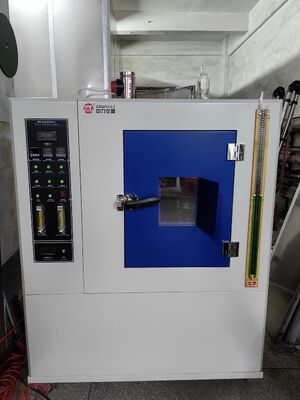 ISO 5659 ASTM E662 Plastic Flammability Smoke Density Tester NBS Smoke Chamber Optical Density Fire Testing Equipment
